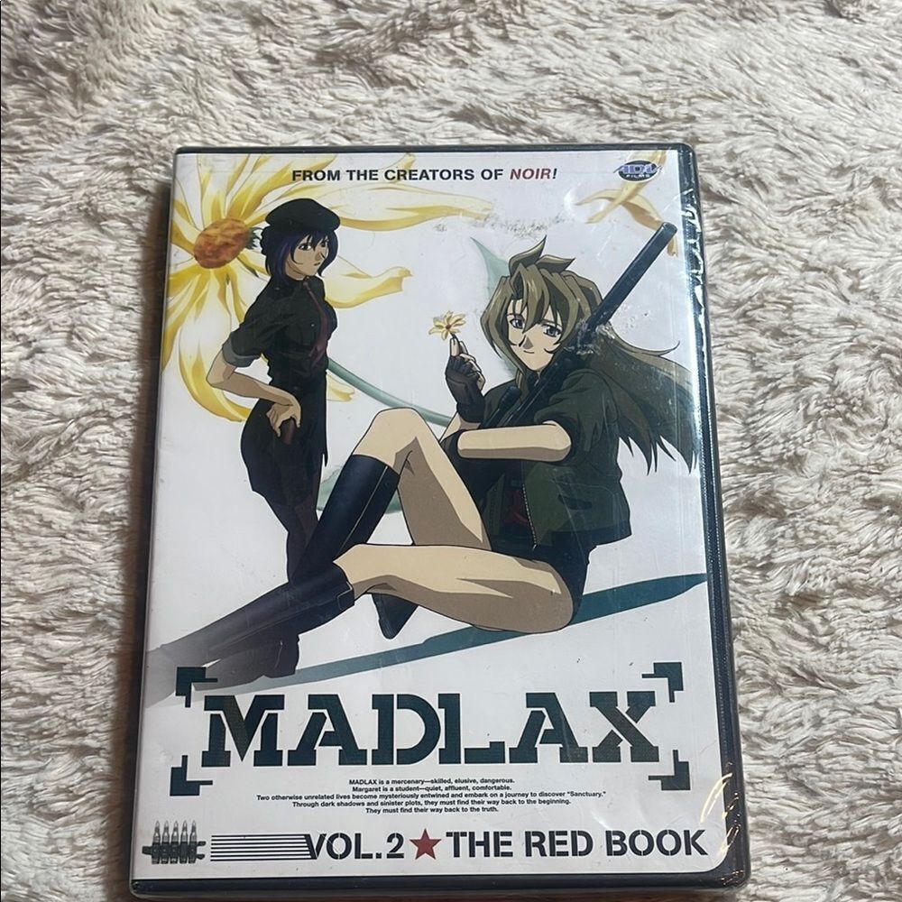 Madlax Vol. 2 The Red Book DVD NEW